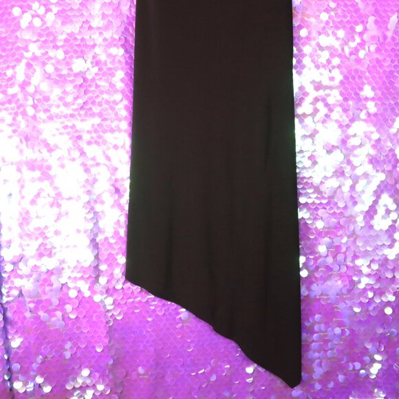 NWT Y2K FORMAL DRESS 8 Bisou Bisou Black Hot Pink Prom Homecoming NYE Party Cute - Picture 6 of 14